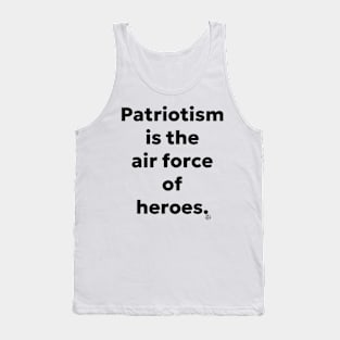 Patriotism Is The Air Force Tank Top